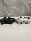 2 × Microsoft Xbox 360 Controllers – Untested – For Parts or Repair
