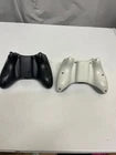 2 × Microsoft Xbox 360 Controllers – Untested – For Parts or Repair