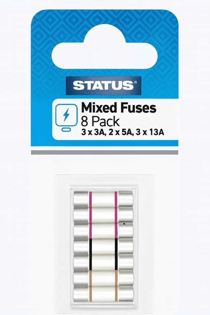 2 x Status Mixed Fuses - 16 Pack