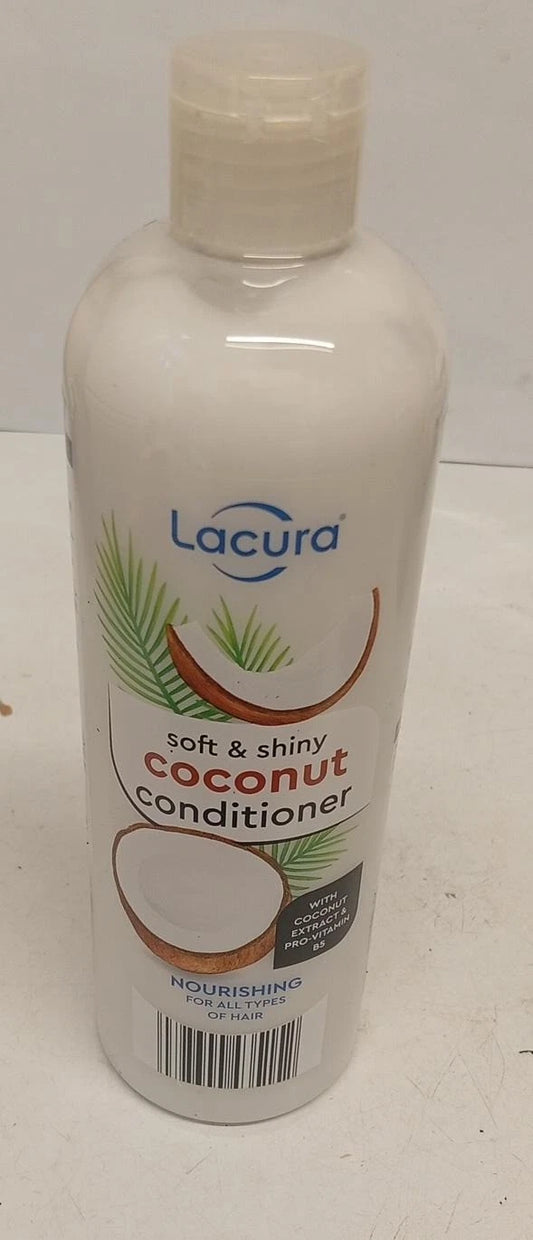 3x Lacura Soft & Shiny Coconut Conditioner Nourishing Hair Care