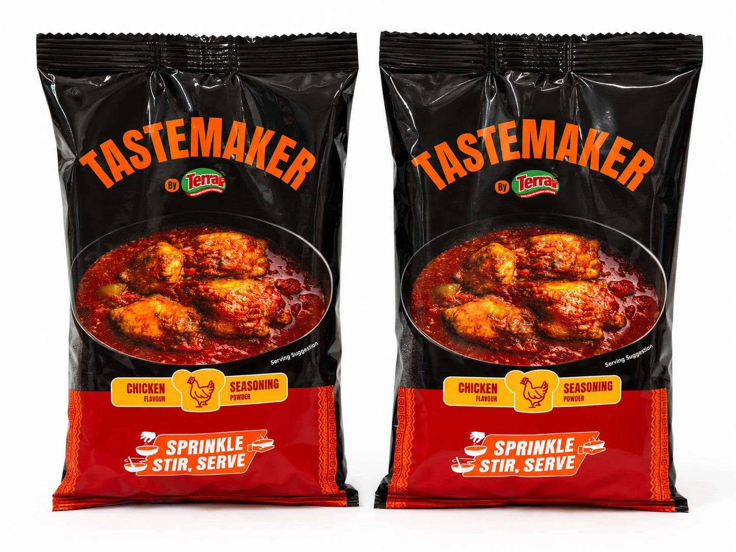 2 x Terra Tastemaker Chicken Flavour Seasoning Powder 400g Each