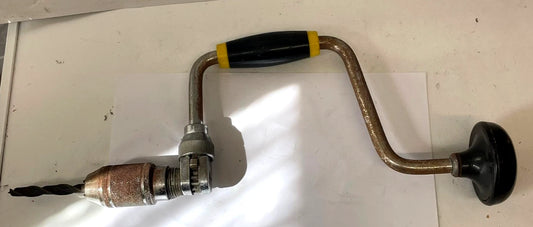 Stanley Hand Ratchet Brace Drill – Vintage Manual Woodworking Tool