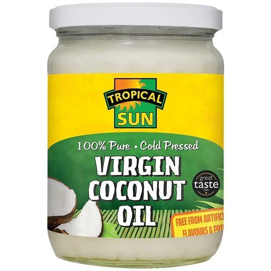 Tropical Sun 100% Pure Cold-Pressed Virgin Coconut Oil – 480ml