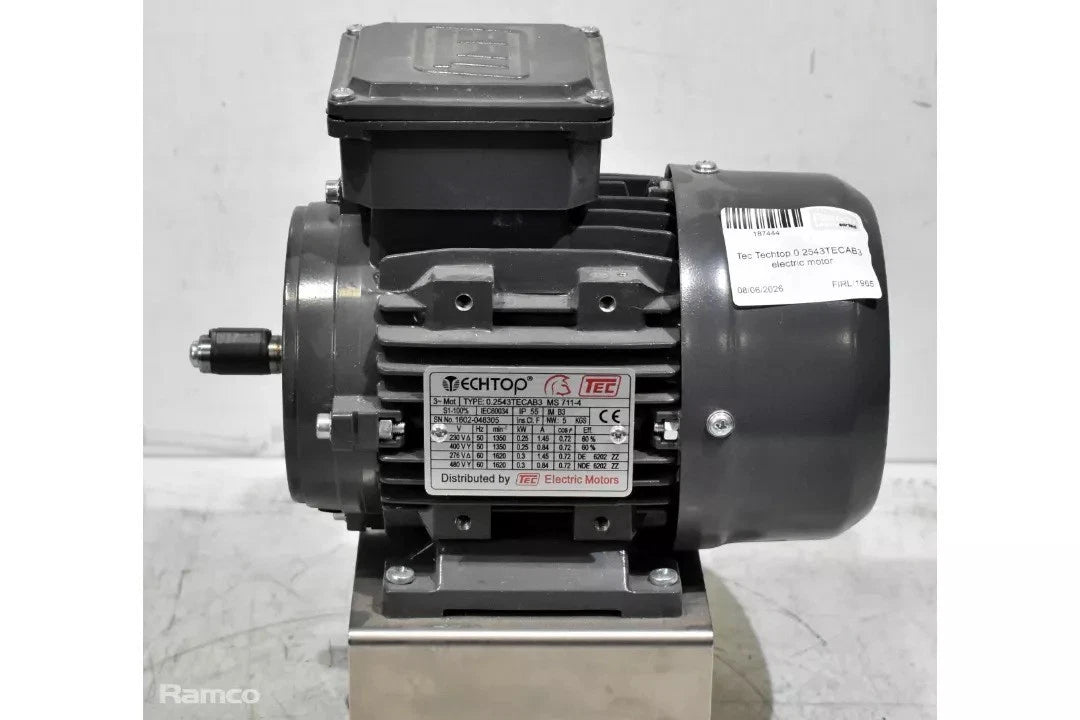 Tec Techtop 0.2543TECAB3 3-phase electric motor - W 205 x D 240 x H 265mm