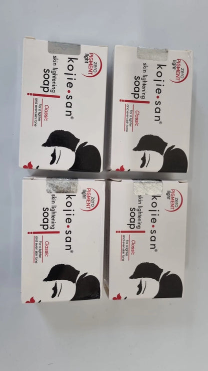 4 × Kojie San Classic bar Soap