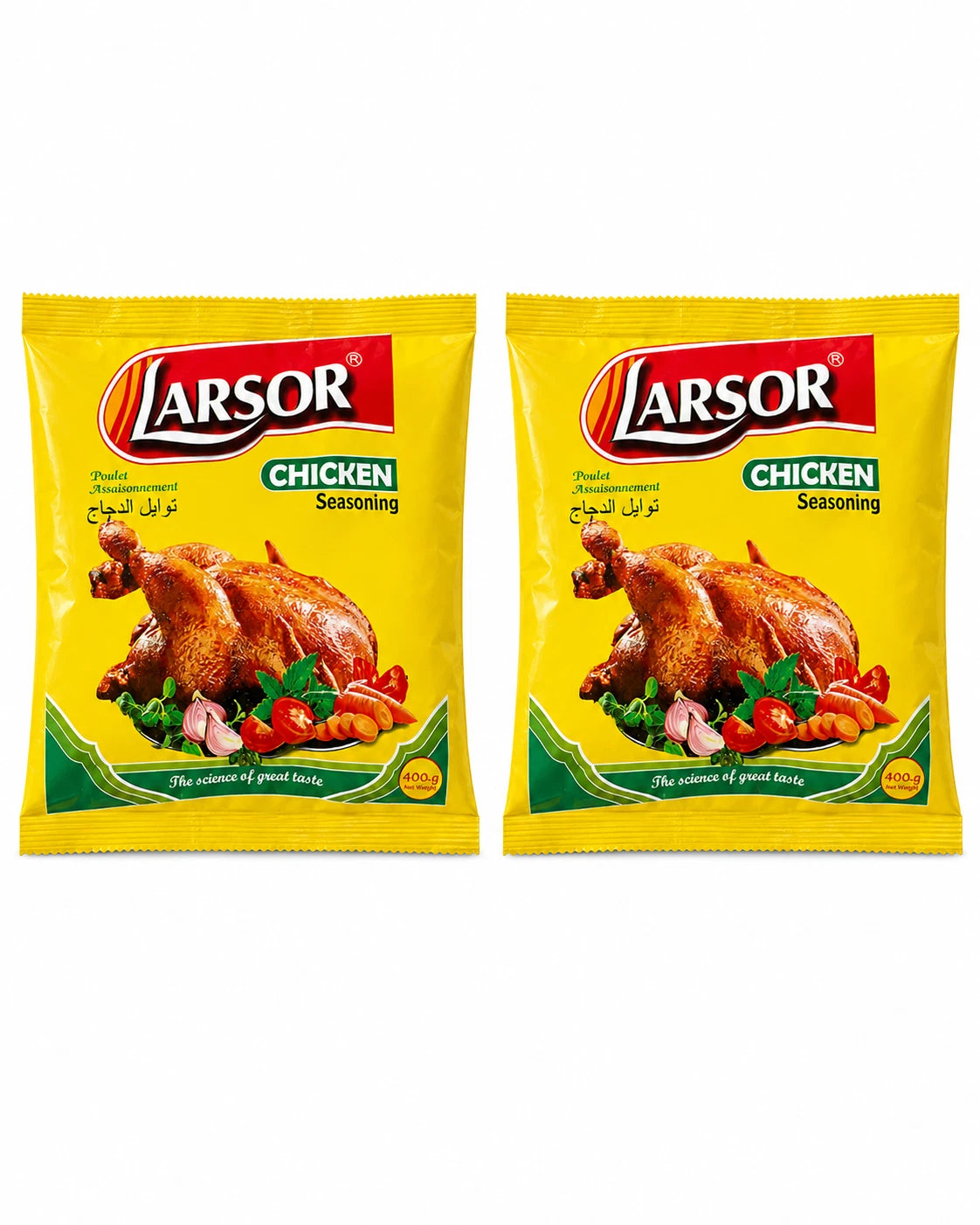 2 x Larsor Chicken Seasoning 400g