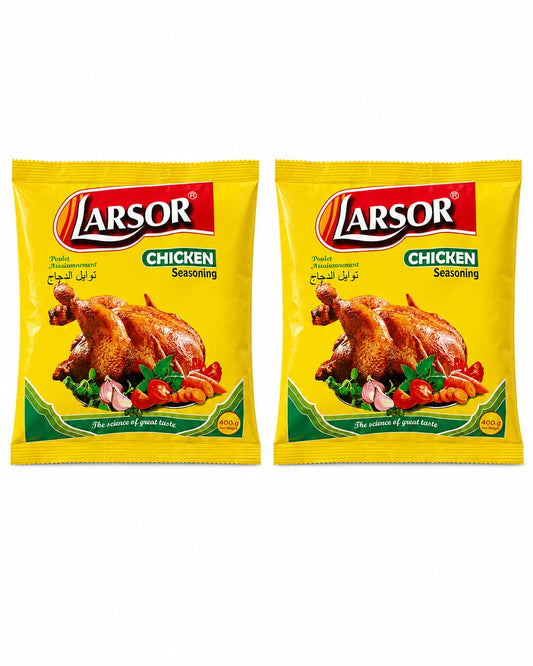 2 x Larsor Chicken Seasoning 400g