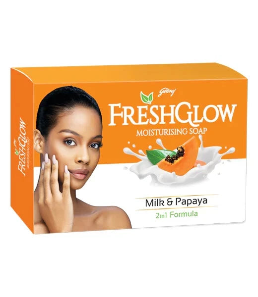 FreshGlow Moisturising Bar Soap Milk And Papaya