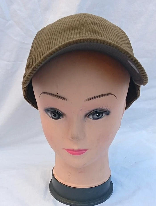 Carbon 212 London Corduroy Dad Cap – Brown Adjustable Baseball Hat (One Size)