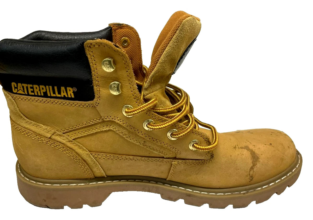 Men’s Caterpillar Boots UK 12 / EU 47 Brown Leather Work Boots