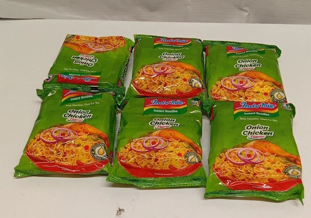 Indomie Instant Noodles – Onion Chicken Flavour (Pack of 6)