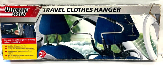 Ultimate Speed Car Travel Clothes Hanger Chrome Plated Headrest Garment Holder