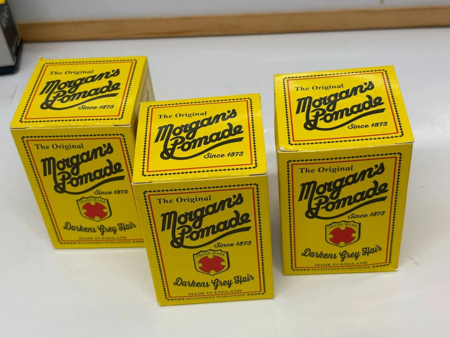 3pcs of The Original Morgan's Pomade - Darkens Grey Hair
