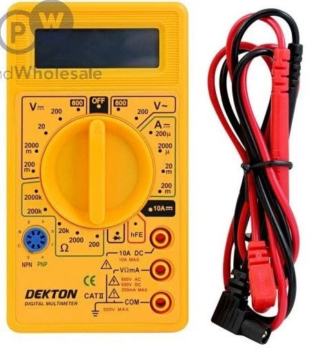 Dekton AC/DC Digital Multimeter