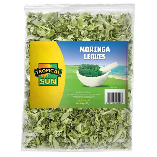 Tropical Sun Dried Moringa Leaves – 20g
