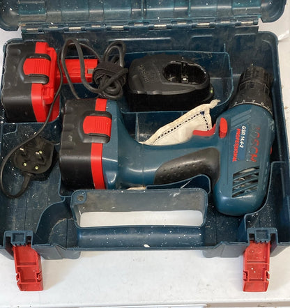 Bosch GSR 14.4-2 Professional Cordless Drill Driver 14.4V 2 Batteries & Charger