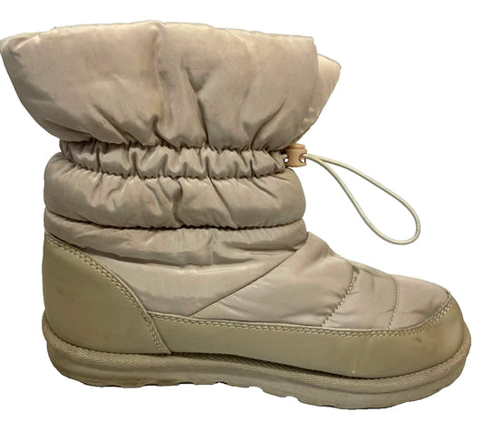 H&M Beige Padded Trainer Boots UK 5/EU 38