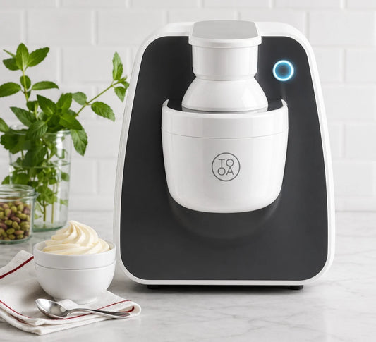 TooA UK Milano Gelato Machine Ice Cream Maker – White