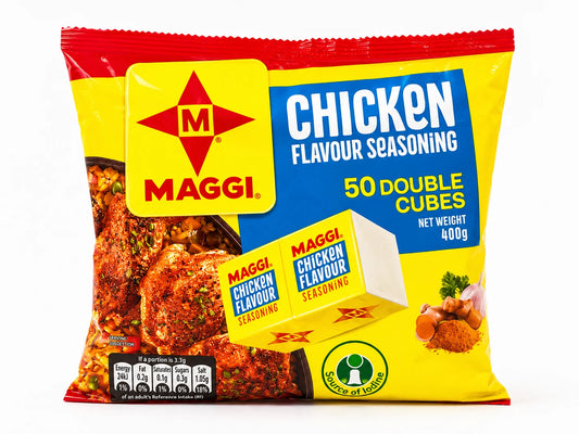 Maggi Chicken Seasoning Cubes (50 Double Cubes) 400g- Exp June 2027
