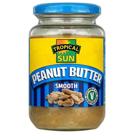 Tropical Sun Smooth Peanut Butter - 340g Jar