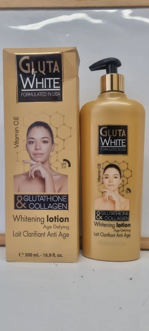 Gluta White Body Lotion – 500ml | Moisturising & Smoothing Care