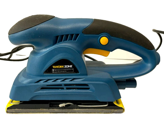 Workzone 1/3 Sheet Orbital Sander 240W Electric Detail Finishing Sander