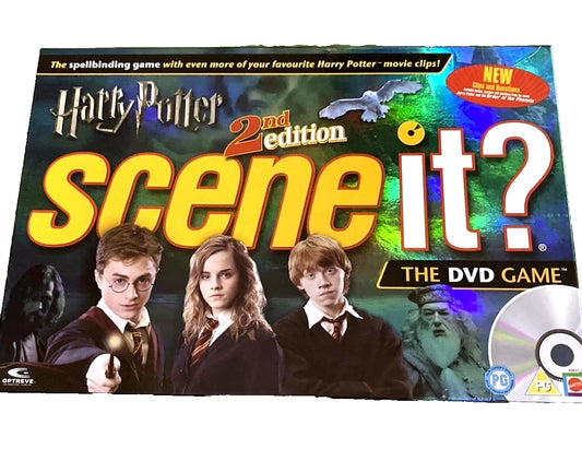 Harry Potter Scene It? 2nd Edition DVD Board Game – Complete Family Trivia Game