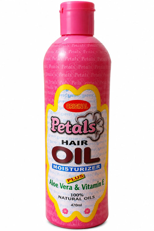 Petals Hair Oil Moisturizer with Aloe Vera & Vitamins – 470ml