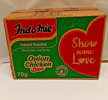 Indomie Instant Noodles Onion Chicken (40 x 70g) Full Carton | Bulk Buy UK | Fast Delivery