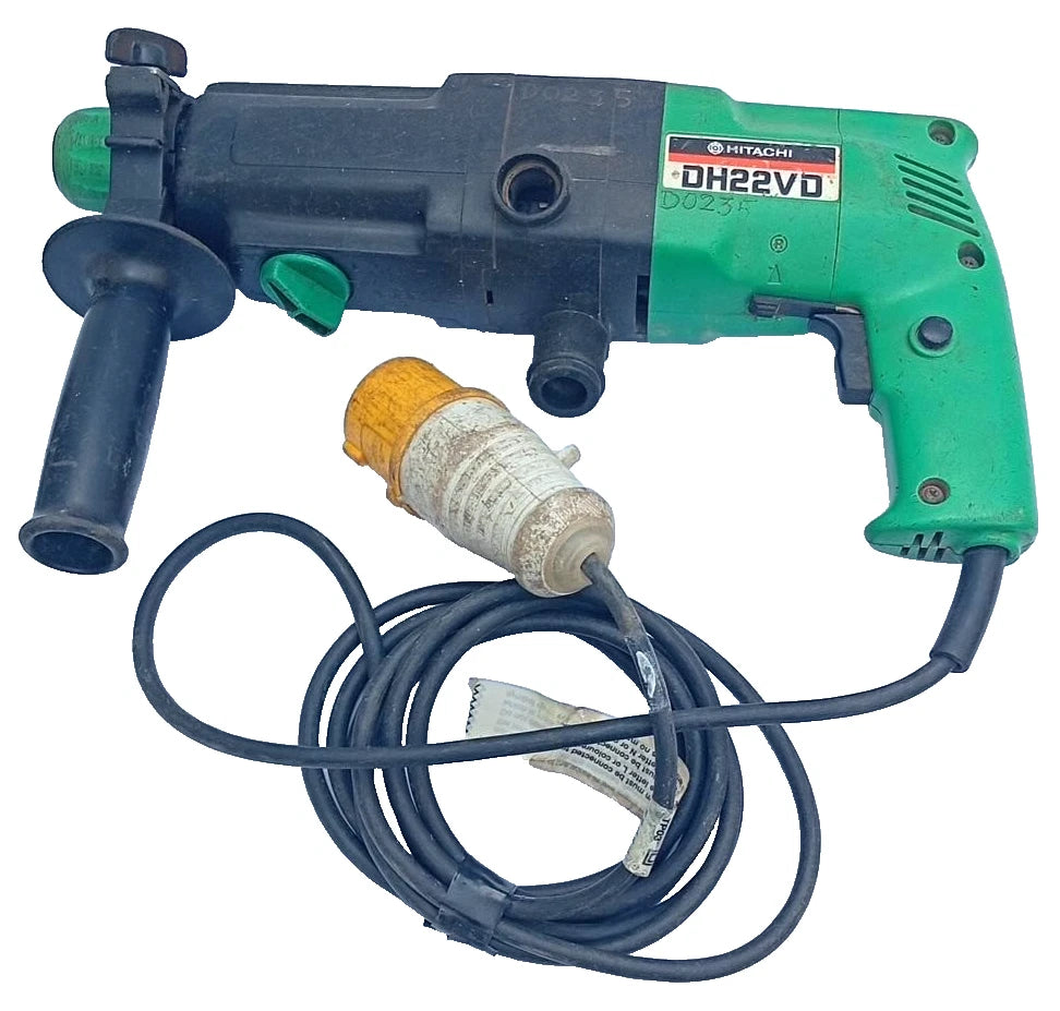 Hitachi DH22VD 22mm Hammer Drill SDS Rotary Drill 500W