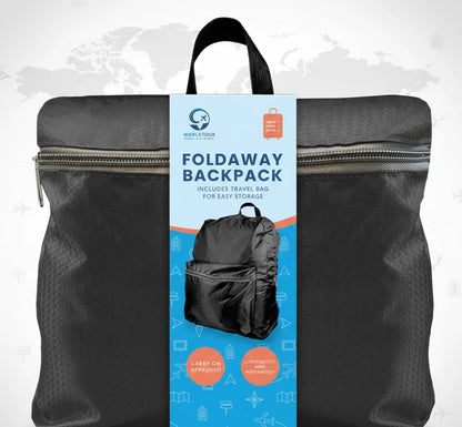 World Tour Foldaway Travel Backpack