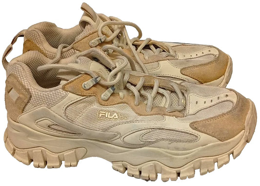 Fila Chunky Trainers Beige UK 6 / EU 39.5 / US 7 Women’s Platform Sneakers