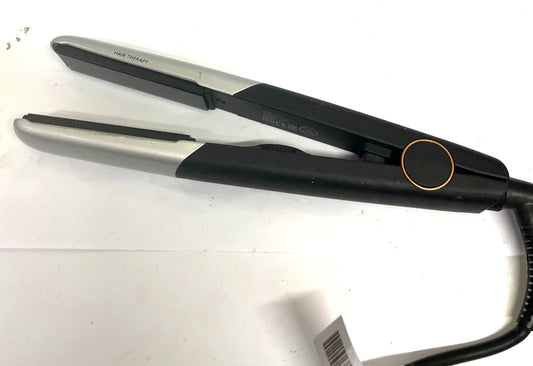 Hair Therapy Hair Straighteners – Black & Silver Ceramic Styling Iron