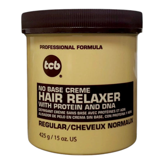 TCB No Base Creme Hair Relaxer With Protein Regular Strength 425g / 15 oz