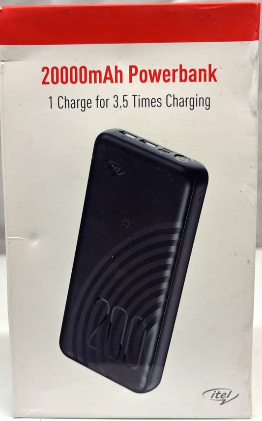 20000mAh Power Bank Portable Charger Dual USB Type-C