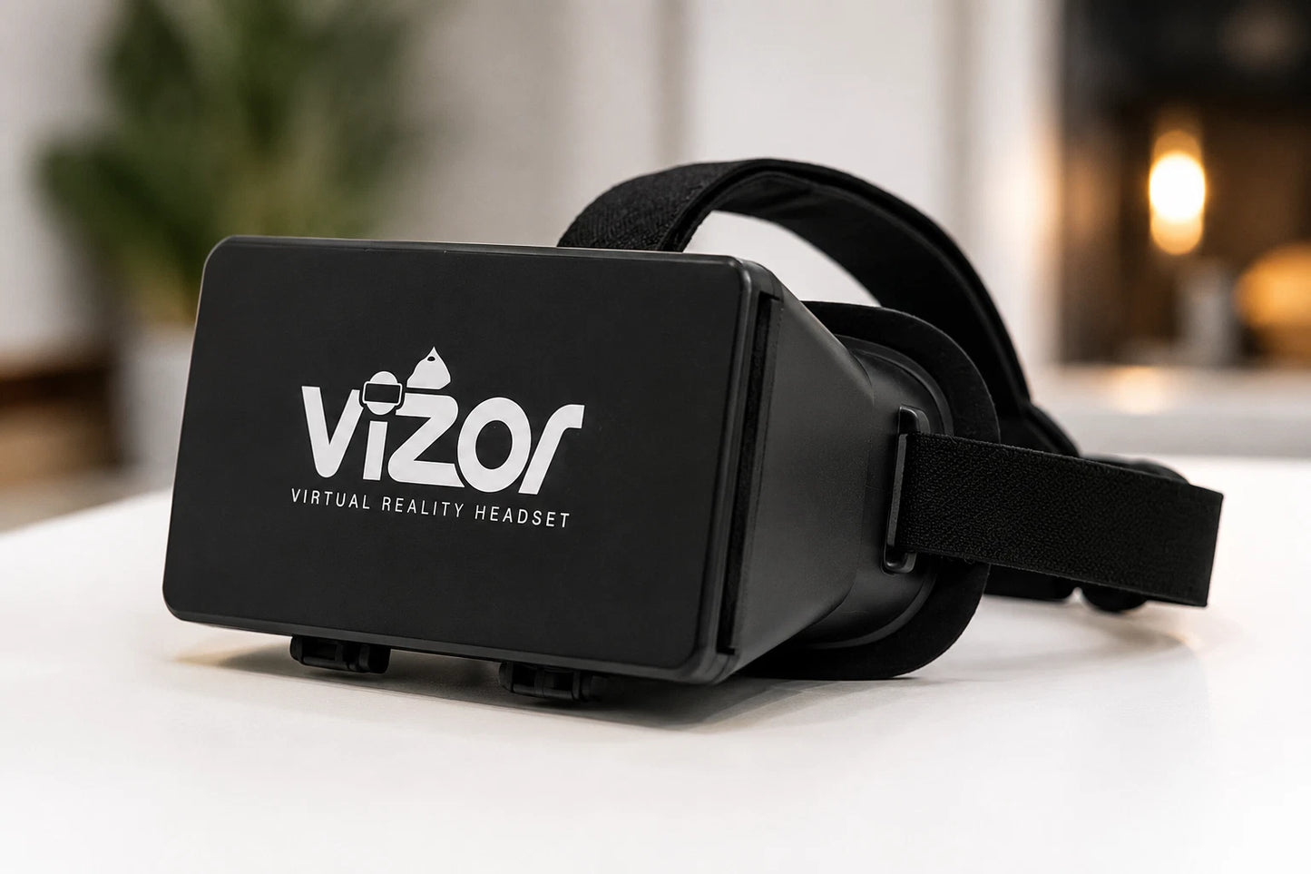Vizor Smartphone Virtual Reality VR Headset 3D Games Movies 360° Viewing