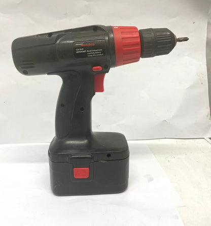 Woolworths Workshop 12V Cordless Drill Driver Black/Red