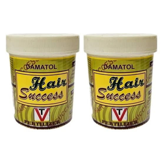 2 x Damato Hair Success Fertiliser 110g - Hair & Skin Care Products