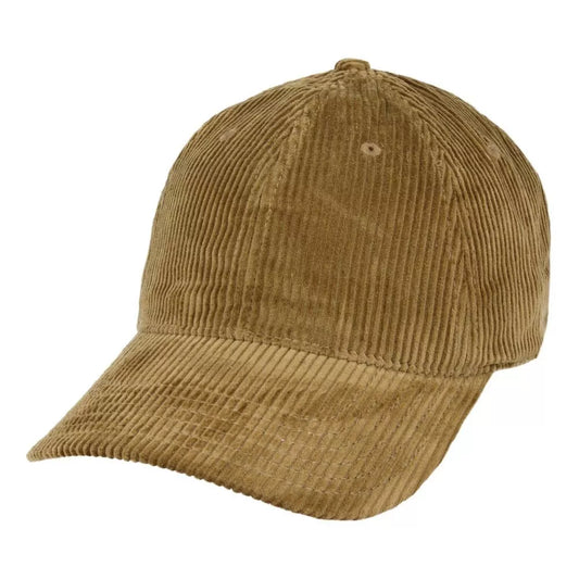 Carbon212 Corduroy Dad Baseball Cap - Olive Colour - One Size