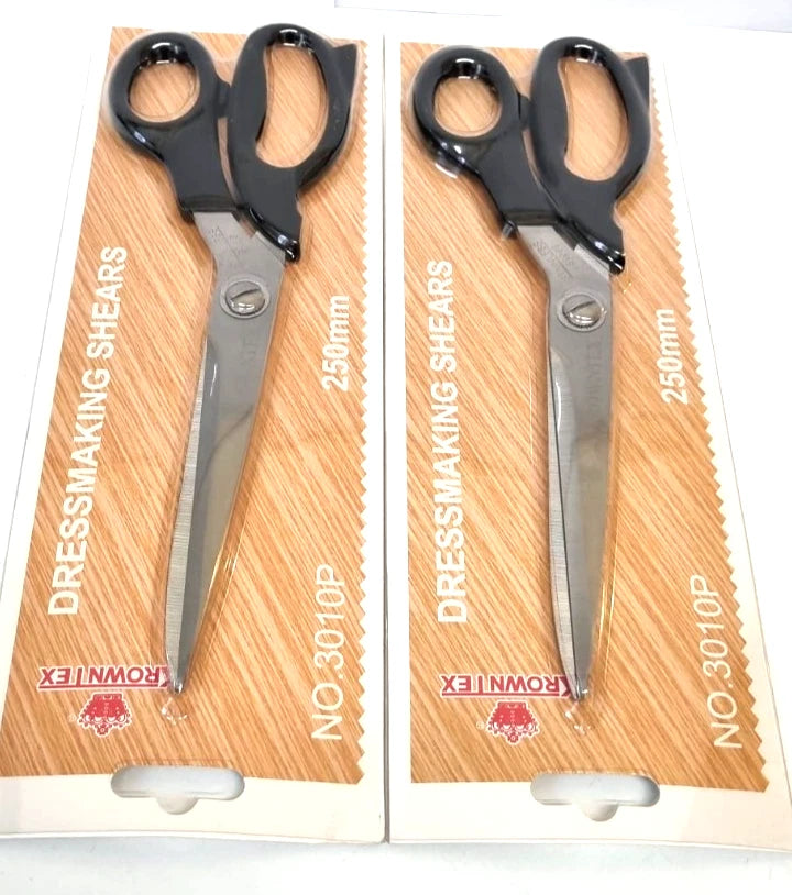 1 x Black Dressmaking Shears – 250mm Fabric Scissors