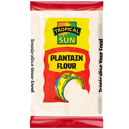 Tropical Sun Plantain Flour 1.5kg | Gluten Free | For Fufu, Swallow, Baking etc