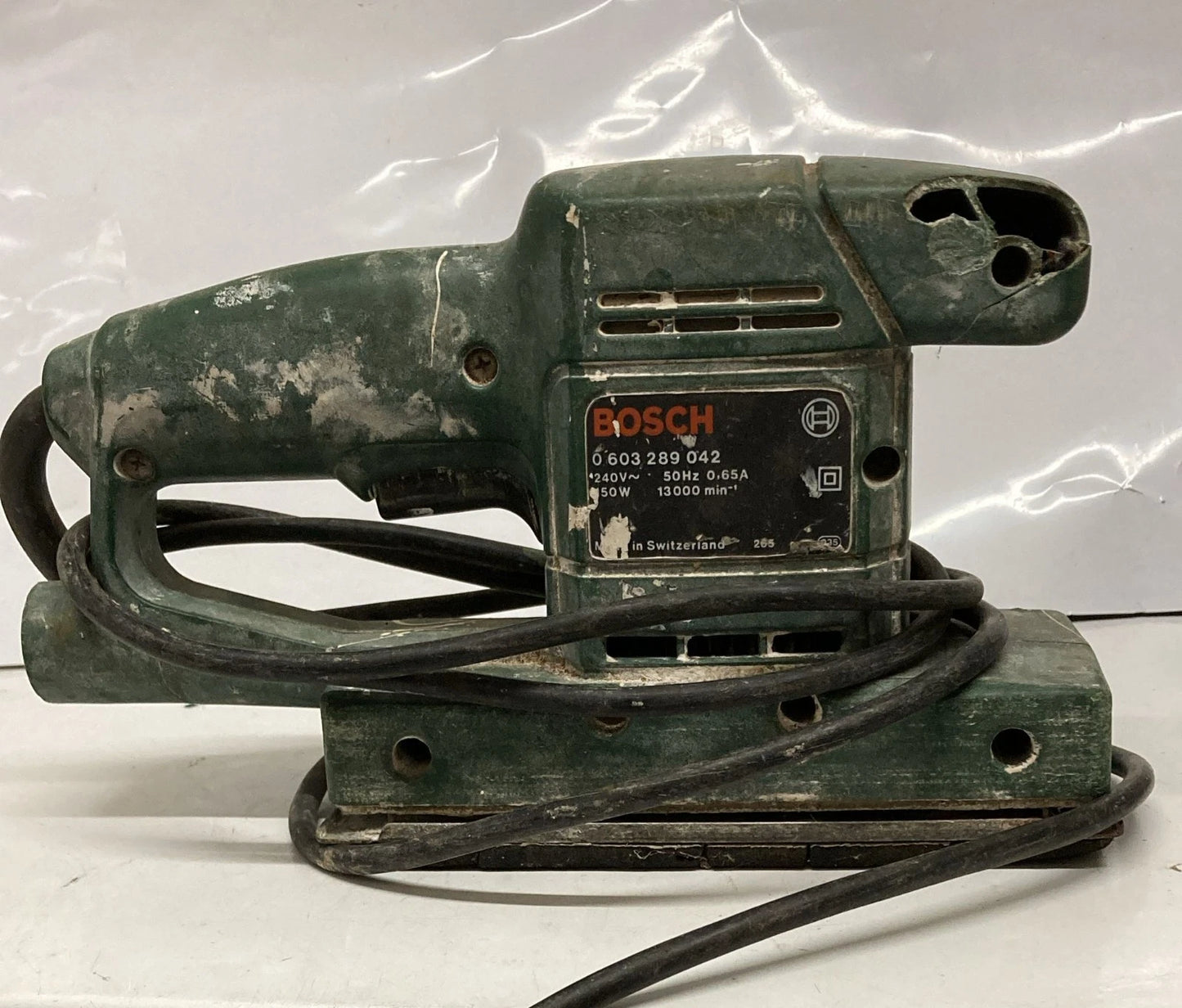 Bosch Orbital Finishing Sander 150W 240V - 0 603 289 042