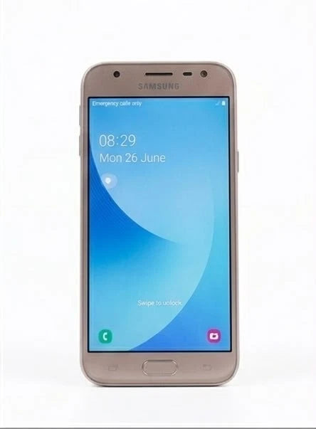 Samsung Galaxy J3 2017 SM-J330FN Gold Unlocked 16GB 2GB RAM 5" Android Phone