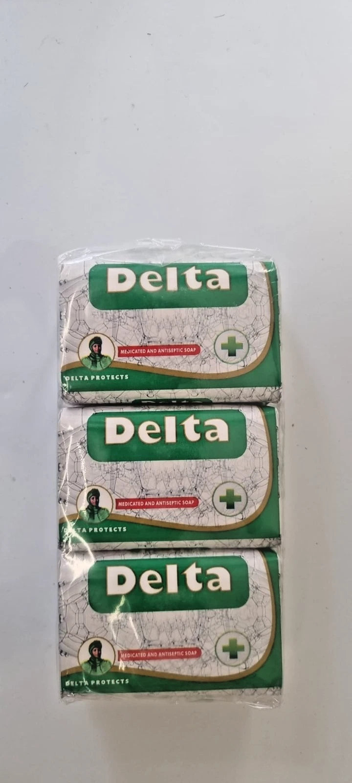 Delta Medicated and Antiseptic Soap (Pack of 3)