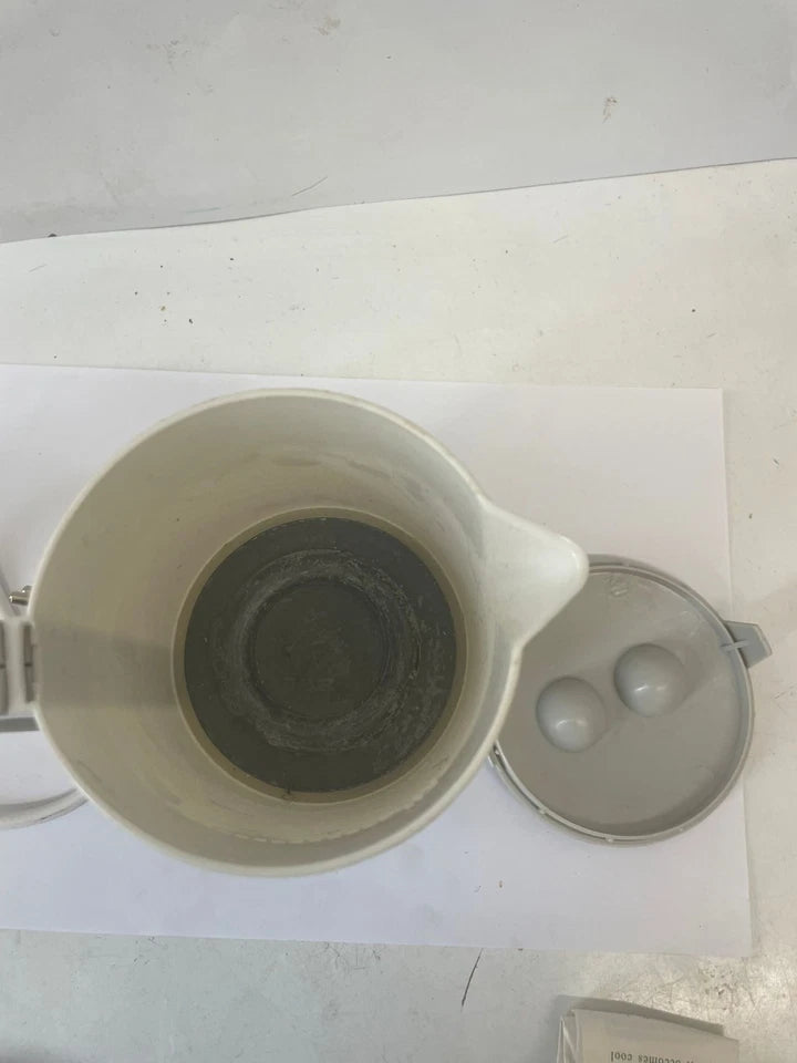 AVUR Electric Kettle White & Grey Compact Hot Water Jug