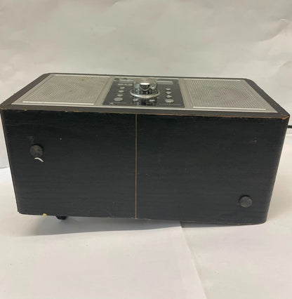 Tesco DAB109FD DAB + FM Digital Radio Alarm Clock Dual Speaker Black & Silver