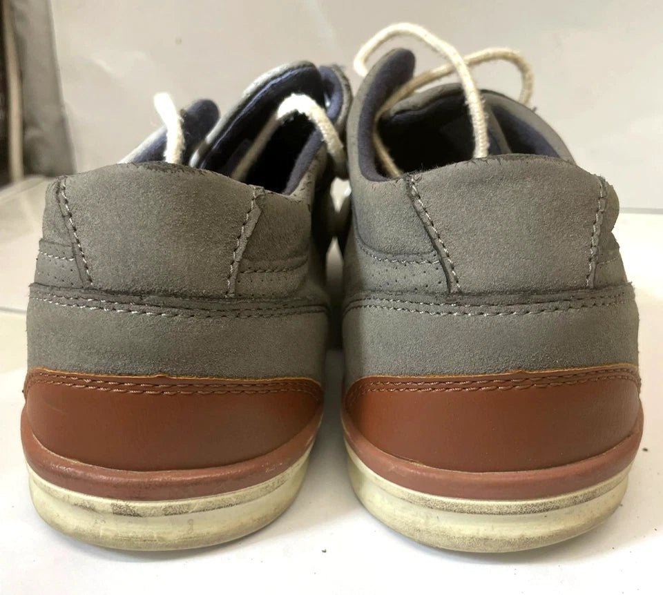 Livergy Men’s Grey Casual Lace-Up Shoes UK Size 8