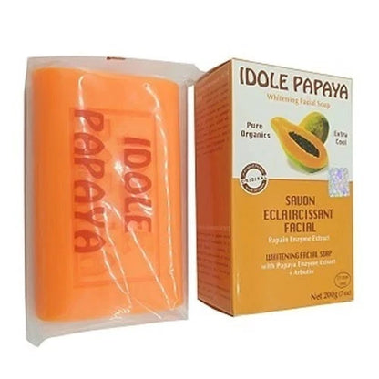 3 x IDOLE Papaya Radiance Facial Soap 200g