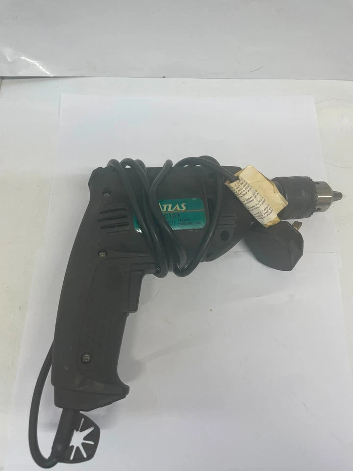 Atlas AC103 600W 13mm Corded Electric Impact Drill 240V - Tested Working