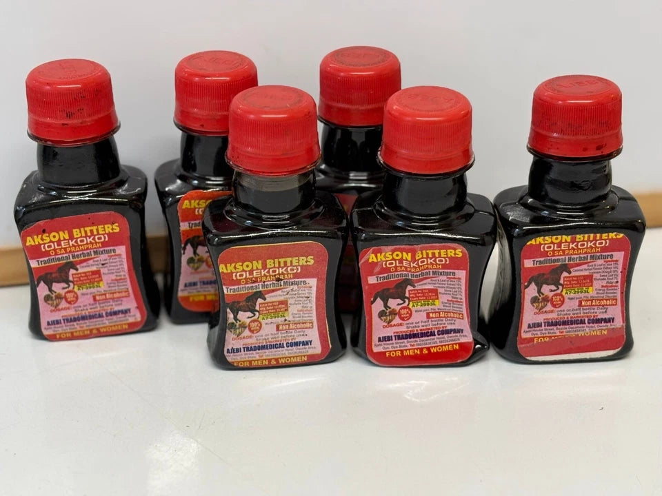 Akson Bitters (Olekoko) – 60ml Bottle x6